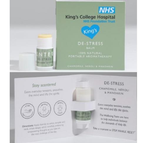 Aromatherapy Balm, Booklet Customised Message